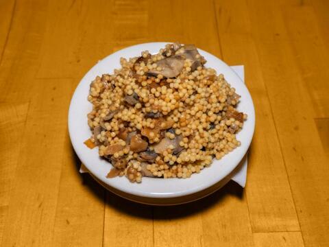 EGG BARLEY | MUSHROOMS (SIDE)