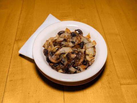 FRIED MUSHROOMS | ONIONS (SIDE)